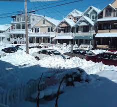 A Snowy Ocean Grove Ocean Grove Ocean Grove Beach Ocean