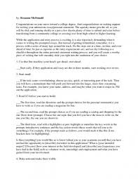This guide explains who and how to ask so you can get the best advice on your you should get college essay help with both editing and proofreading. Example Essays College Application