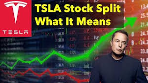 It means you now own more tesla's stocks but each one is now worth less. Tesla Stock Split What Does It Mean Youtube