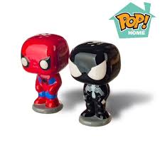 I hand cut all the spidey, the. Funko Kitchen Funko Pop Spiderman Venom Salt Pepper Shaker Poshmark