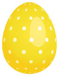 Yellow Dotted Easter Egg Png Clipart Easter Illustration Easter Egg Pictures Easter Clipart