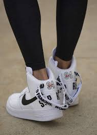 Nike air force 1 supreme. Supreme X Nike Air Force 1 High Sp World Famous 94 White Black 698696 100 Steemkr