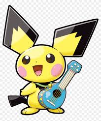 Cute and cuddly 8 pokémon pichu plush stuffed animal is a must have for all pokemon fans gotta catch 'em all! Ukulele Pichu Pokemon Ranger Guardian Signs Pichu Free Transparent Png Clipart Images Download