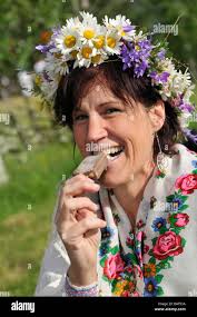 Midsommar sweden hi-res stock photography and images