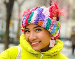 Pucca Beanie Crochet Pattern for Space Buns and Pigtails