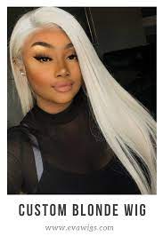Platinum blonde hair is super sexy and so much fun! Platinum Blonde Virgin Human Hair Wig 16 Wig Hairstyles Super Blonde Hair Blonde Wigs