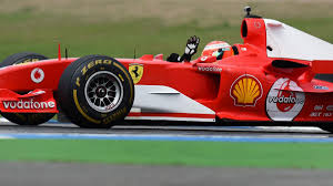 Ja, wir werden in frankreich fahren Michael Schumacher Sohn Mick Fahrt Ferrari Von 2004 In Hockenheim Eurosport