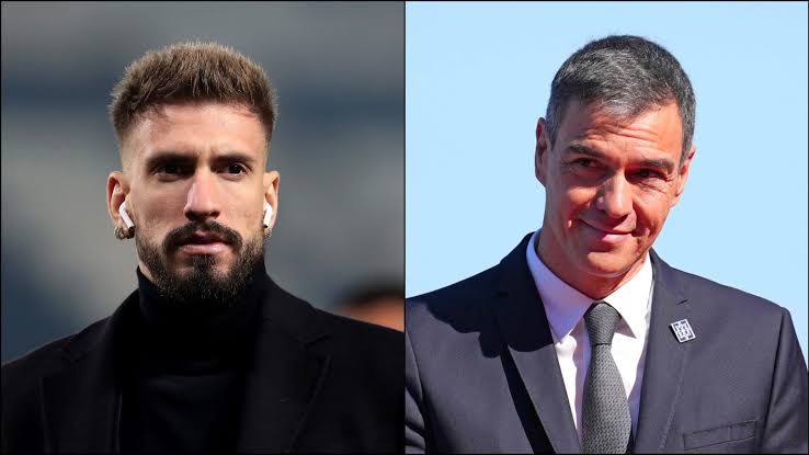 El futbolista Samu Castillejo destroza a Pedro Sánchez: "Si necesitas ayuda  para huir, pídela"