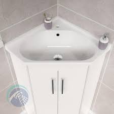 For those with a small bathroom, a corner bathroom vanity is often the best way to maximize space and make even the tightest bathroom feel more roomy and comfortable. Cloakroom Vanity Units Small Compact Units Bathroom Traders