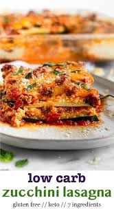 Low Carb Zucchini Lasagna With Beef Low Carb Zucchini Lasagna Low Carb Zucchini Zucchini Lasagna Recipes