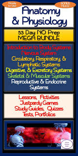 Anatomy Physiology 53 Day Mega Bundle Anatomy And Physiology Physiology Education Lesson Plans