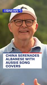 What other Aussie classics do you think were played for Albo in China's  Great Hall of the People? 🇨🇳🎶🇦🇺 #9News