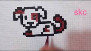 Vous êtes au bon endroit, que ce. Comment Dessiner Un Petit Chien Pixel Art Minecraft Youtube