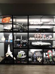 Display Ideas For Lego 75192 Ucs Millennium Falcon Candidbricks Star Wars Collection Display Lego Display Star Wars Room
