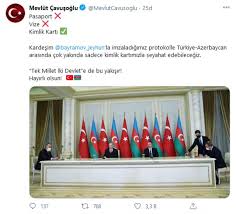 Ortak tarihi ve geçmişi olan türkiye ve azerbaycan arasındaki ilişkiler dostane olmuştur. Son Dakika Azerbaycan Ile Turkiye Arasinda Vizeler Karsilikli Olarak Kaldirildi Sadece Kimlikle Seyahat Edilebilecek Haberler Haberler Com