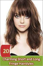 20 Charming Short And Long Fringe Hairstyles 2016 Hair Styles Medium Hair Styles Medium Length Hair With Bangs