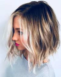 The cut must be done in layers with a few short strands falling on the forehead. 45 Short And Simple Hairstyles To Try 2019 Hair Styles Short Hair Balayage Medium Hair Styles