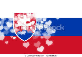 The flag of slovakia was adopted in 1992. Slovakia Flag With Some Soft Highlights And Folds Canstock