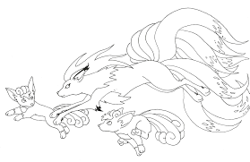 They are ranked quite well defensively in terms of stats, although multiple type weaknesses let them down. Vulpix And Ninetales Pokemon Coloring Pages Pokemon Coloring Pages Pokemon Coloring Coloring Pages