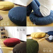 楽天市場 fabrizm クッションカバー 65丸 直径65cm用 むら糸 日本製 ネコポスのみ送料無料 背当てカバー 座布団カバー 丸型 円形 おしゃれ かわいい 無地 和風 敬老の日 名入れ刺繍ok クッション生活 made in osaka 座布団カバー 座布団 おしゃれ クッションカバー