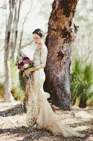 20 Showstopping Sequin Wedding Dresses Weddingsonline Wedding Dress Sequin Wedding Dress Long Sleeve Gold Wedding Dress