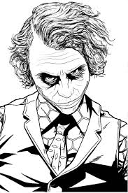 11 awesome joker and harley quinn coloring pages collection keep in mind those days of youth when you didn t have to pay the bills to change the kids s diapers to keep an eye on fuel costs and all those grownup distractions. Joker Coloring Pages 50 Best Images Free Printable