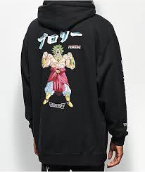 There's a chance the saiyans of universe 6 could be tied into the film. Primitive X Dragon Ball Z Broly Black Hoodie Zumiez