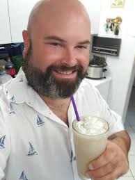 Coffee ice cream with waffle and Oreo toppings