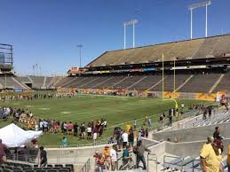 sun devil stadium section 45 home of arizona state sun devils