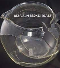 How To Use Uv Adhesive For Repairing Broken Glass Broken Glass Crafts Glass Repair Window Glass Repair