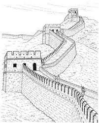 The fall of the great wall china. Two Pencil Sketches And Few Beautiful Wallpapers Of The Great Wall Of China Great Wall Of China Perspective Drawing Architecture Architecture Drawing