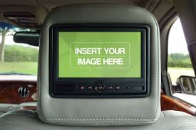 The Future Has Arrived Instead Of Watching Out Of The Window And Looking At The Real World You Can Now Sit In The Backseat An Display Screen Car Seats Screen