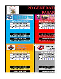 Get all of hollywood.com's best movies lists, news, and more. Xls 2d Generator 36 Ln Full 8 Pasaran Trial Xlsx Bayu Permana Academia Edu