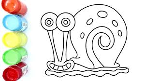Check spelling or type a new query. Mewarnai Gary Siput Peliharaan Spongebob Coloring Pages Youtube
