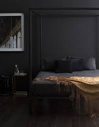 Pin By Scott Abernethy On Interiors Sleeping Black Walls Bedroom Minimalism Interior Bedroom Interior