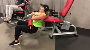 This is a video tutorial on how to use the hip and glute machine at the siu student recreation center. Hip Thrust On The Leg Extension Machine Youtube