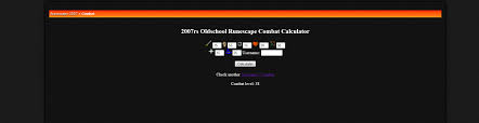 As well with our combat calc osrs find out your account classification (warrior, range or mage). Runescape 07 Combat Calculator Sell Trade Game Items Osrs Gold Elo