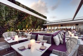 Juvia Located On The Rooftop Of The 1111 Lincoln Road Building In South Beach The Restaurant Has Spec Romantic Restaurant Miami Restaurants Rooftop Restaurant