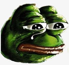 Pepe Pepefrog Green Frog Tears Waifu Tearsarefalling - Kermit The Frog Cry  Memes - Free Transparent PNG Download - PNGkey