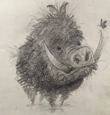 David Colman On Instagram Just A Little Bushy Boar Visualdevelopment Characterdesign Graphitedrawing Tombowpencil Ill Animal Art Animal Illustration Art