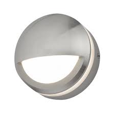 Find outdoor wall lights at wayfair. Aluminium Outdoor Bulkhead Wall Light With Eyelid Cover Over White Shade