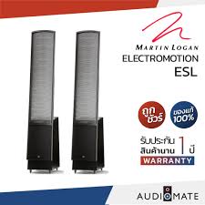 MARTIN LOGAN ELECTROMOTION ESL ELECTROSTATIC LOUDSPEAKERS