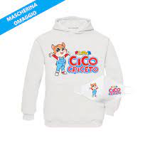 Benvenuto nel nostro shop ufficiale. Felpa Cico Criceto E Mascherina Omaggio Me Contro Te