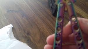 Music alone by marshmellomy butterfly knife. Rainbow Butterfly Knife Comb Review Youtube