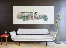 How to reupholster recliner sofas. An Iconic Vintage Sofa Gets A Makeover Revitaliste Upholstery Furniture Refinishing Restoration Interior Design San Francisco Ca