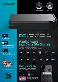 Check spelling or type a new query. Formuler Cc 4k Uhd Hybrid Over The Air Ott Cord Cutting Media Receiver