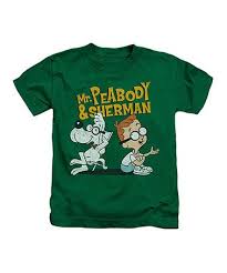 Mr Peabody Sherman Deep Conversations Tee Kids Shirts Cartoon Shirts Youth Tees