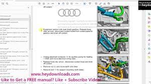 Audi Q5 2017 2020 Complete Service Repair Workshop Manual Download Audi Q5 Audi Workshop