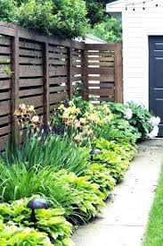 Top 60 Best Front Yard Fence Ideas Outdoor Barrier Designs Side Yard Landscaping Privacy Fence Landscaping Cheap Landscaping Ideas