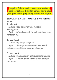 Soalan latih tubi bahasa melayu tahun 3 ini adalah himpunan soalan yang telah disumbangkan oleh beberapa guru bahasa melayu di seluruh malaysia…. Simpulan Bahasa E Pustaka Cg Riff Flip Pdf Anyflip